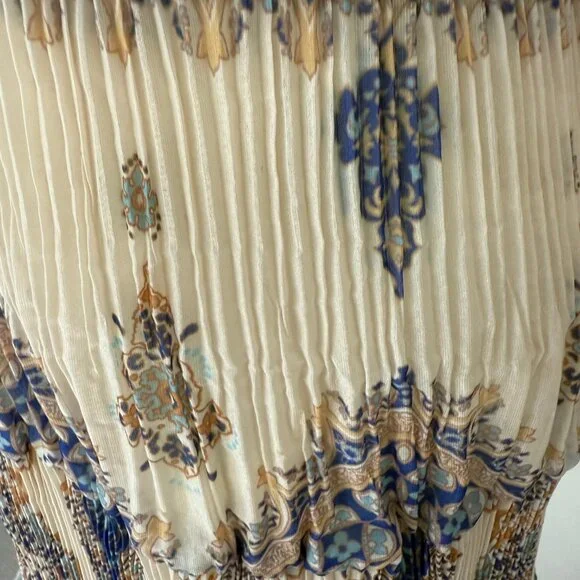 Zimmermann Printed Plissé-Organza Mini Dress - Picture 8 of 10